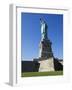 Statue of Liberty, Liberty Island, New York City, New York, USA-Amanda Hall-Framed Photographic Print