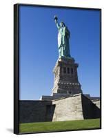 Statue of Liberty, Liberty Island, New York City, New York, USA-Amanda Hall-Framed Photographic Print