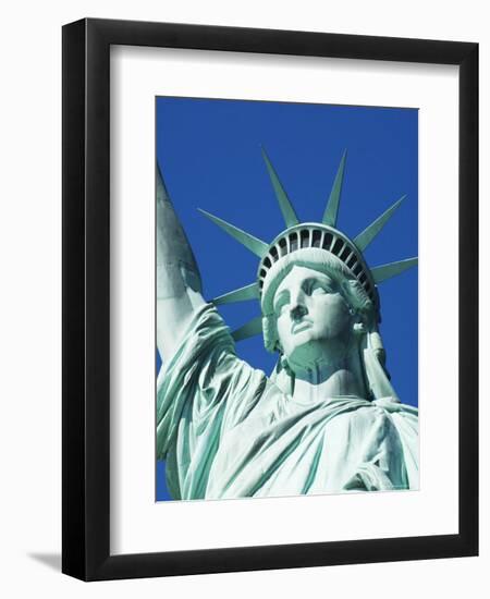 Statue of Liberty, Liberty Island, New York City, New York, USA-Amanda Hall-Framed Photographic Print