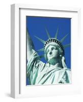 Statue of Liberty, Liberty Island, New York City, New York, USA-Amanda Hall-Framed Photographic Print