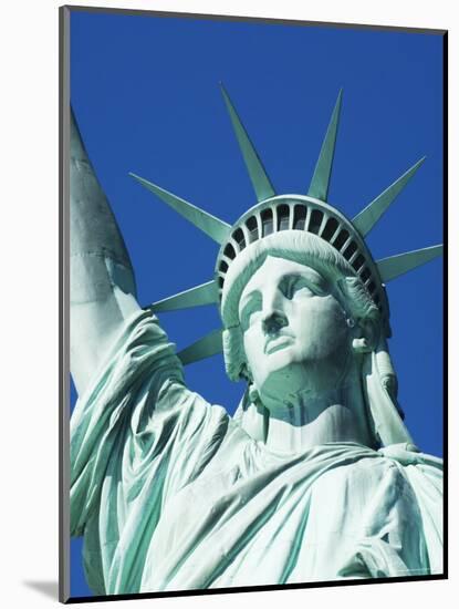 Statue of Liberty, Liberty Island, New York City, New York, USA-Amanda Hall-Mounted Photographic Print