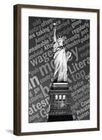 Statue of Liberty - Manhattan - New York City - United States-Philippe Hugonnard-Framed Photographic Print