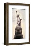 Statue of Liberty N.Y.C.-Talantbek Chekirov-Framed Art Print