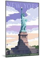 Statue Of Liberty National Monument - New York City, NY-null-Mounted Poster