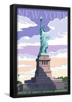 Statue Of Liberty National Monument - New York City, NY-null-Framed Poster
