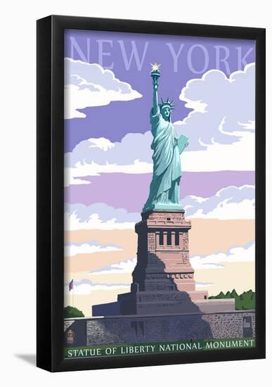 Statue Of Liberty National Monument - New York City, NY-null-Framed Poster