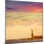 Statue of Liberty New York American Symbol USA US-holbox-Mounted Premium Photographic Print