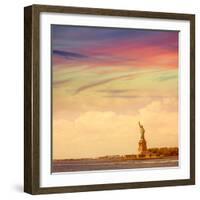 Statue of Liberty New York American Symbol USA US-holbox-Framed Photographic Print