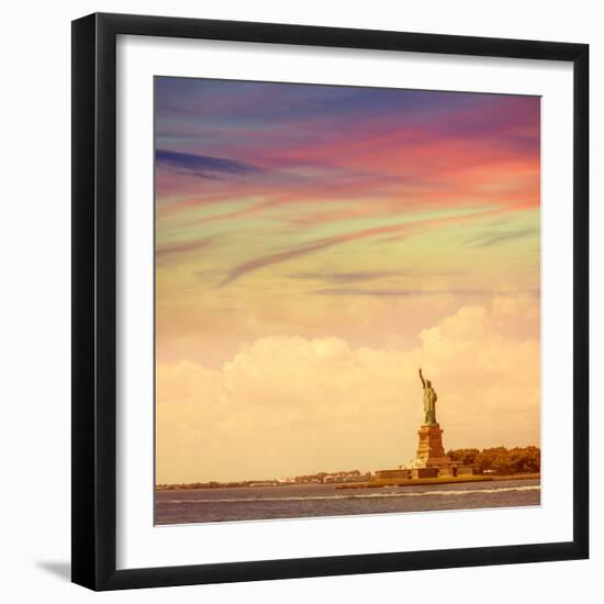 Statue of Liberty New York American Symbol USA US-holbox-Framed Photographic Print