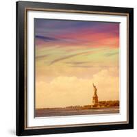 Statue of Liberty New York American Symbol USA US-holbox-Framed Photographic Print