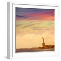 Statue of Liberty New York American Symbol USA US-holbox-Framed Photographic Print