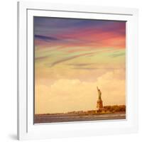 Statue of Liberty New York American Symbol USA US-holbox-Framed Photographic Print