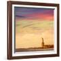 Statue of Liberty New York American Symbol USA US-holbox-Framed Photographic Print