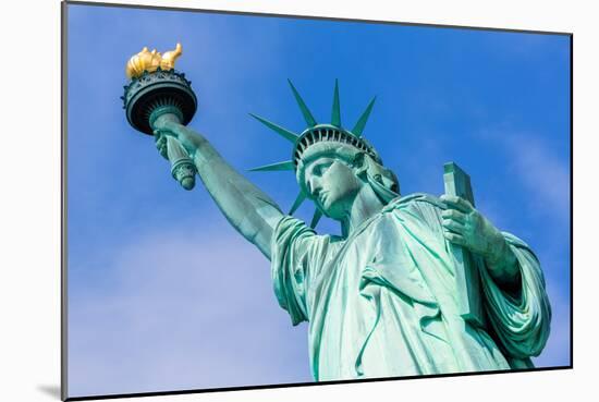 Statue of Liberty New York American Symbol USA US-holbox-Mounted Photographic Print