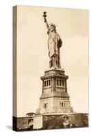 Statue of Liberty, New York City, Photo-null-Stretched Canvas