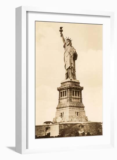 Statue of Liberty, New York City, Photo-null-Framed Art Print