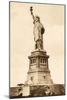 Statue of Liberty, New York City, Photo-null-Mounted Art Print