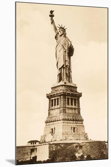 Statue of Liberty, New York City, Photo-null-Mounted Art Print