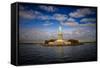 Statue of Liberty, New York City, United States of America, North America-Jim Nix-Framed Stretched Canvas