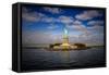 Statue of Liberty, New York City, United States of America, North America-Jim Nix-Framed Stretched Canvas