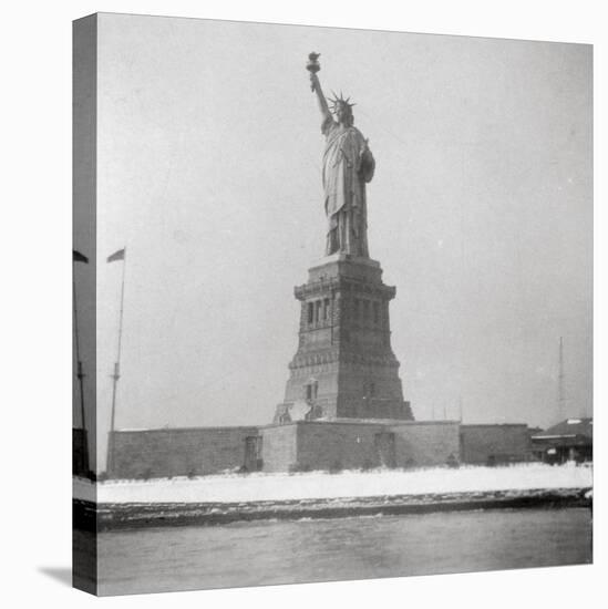 Statue of Liberty, New York City, USA, 20th Century-J Dearden Holmes-Stretched Canvas
