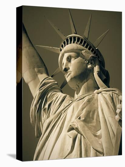 Statue of Liberty, New York City, USA-Jon Arnold-Stretched Canvas