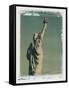 Statue of Liberty, New York City, USA-Jon Arnold-Framed Stretched Canvas