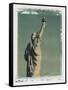 Statue of Liberty, New York City, USA-Jon Arnold-Framed Stretched Canvas