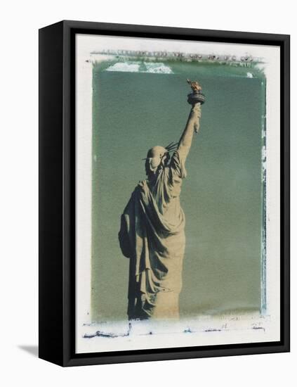 Statue of Liberty, New York City, USA-Jon Arnold-Framed Stretched Canvas