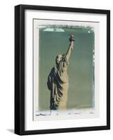 Statue of Liberty, New York City, USA-Jon Arnold-Framed Photographic Print