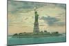 Statue of Liberty, New York City-null-Mounted Art Print