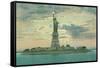 Statue of Liberty, New York City-null-Framed Stretched Canvas