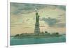 Statue of Liberty, New York City-null-Framed Art Print