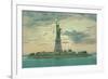 Statue of Liberty, New York City-null-Framed Art Print