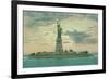 Statue of Liberty, New York City-null-Framed Premium Giclee Print