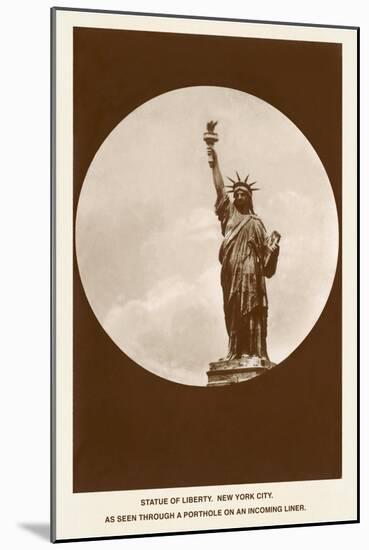 Statue of Liberty, New York City-null-Mounted Art Print