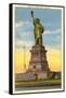 Statue of Liberty, New York City-null-Framed Stretched Canvas