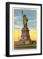 Statue of Liberty, New York City-null-Framed Art Print