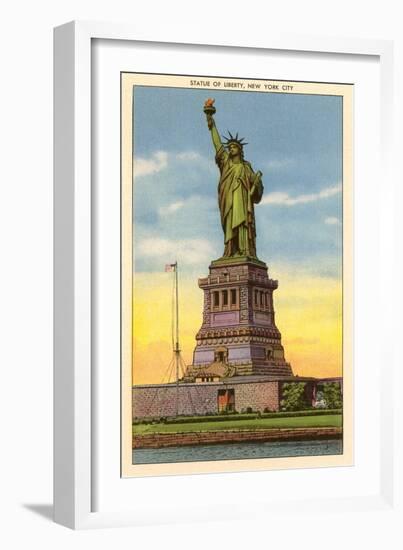 Statue of Liberty, New York City-null-Framed Art Print