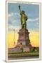 Statue of Liberty, New York City-null-Mounted Art Print