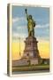 Statue of Liberty, New York City-null-Stretched Canvas