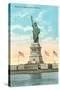 Statue of Liberty, New York City-null-Stretched Canvas