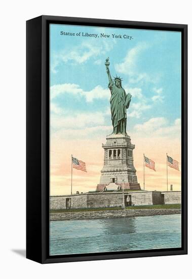 Statue of Liberty, New York City-null-Framed Stretched Canvas