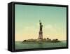 Statue of Liberty, New York Harbor, c.1905-null-Framed Stretched Canvas