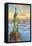 Statue of Liberty, New York Harbor-null-Framed Stretched Canvas