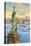 Statue of Liberty, New York Harbor-null-Stretched Canvas