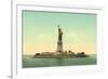 Statue of Liberty, New York Harbor-null-Framed Premium Giclee Print