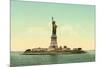 Statue of Liberty, New York Harbor-null-Mounted Premium Giclee Print