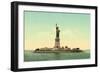 Statue of Liberty, New York Harbor-null-Framed Art Print