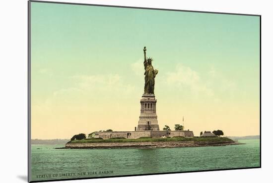 Statue of Liberty, New York Harbor-null-Mounted Art Print